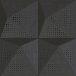 Pira Panel B Anthracite Lacquer Matte With 8mm Perforation | Sistemas fonoabsorbentes de pared | Mikodam