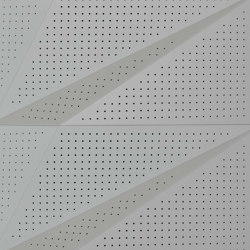 Tora Panel White Lacquer Matte With 8mm Perforation | Facade systems | Mikodam