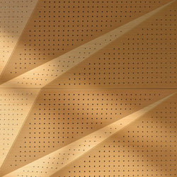 Tora Panel Oak With 8mm Perforation | Planchas de madera | Mikodam