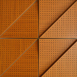 Zeta Panel Teak With 8mm Perforation | Systèmes plafonds acoustiques | Mikodam