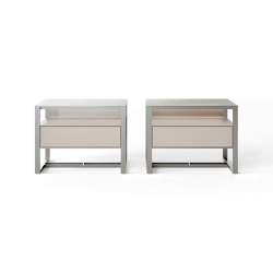 Rialto bedside table | Side tables | Rimadesio