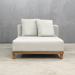 Slow | Hanoi Middle Element Sofa Teak | Sofás | Set Collection