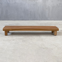 Slow | Hanoi 30 Coffee Table Rectangular Teak | Tavolini bassi | Set Collection