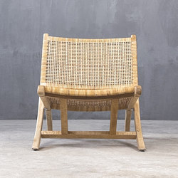 Kanso | Bergen Folding Beach Chair Mango Rattan | Fauteuils | Set Collection