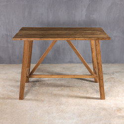 Slow Reclaimed | Toji 140 Bar Table Reclaimed Teak | Mesas altas | Set Collection