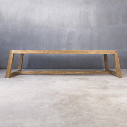 Slow Reclaimed | Fuga 300 Dining Table Reclaimed Teak | Esstische | Set Collection