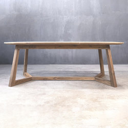 Slow Reclaimed | Shouganai 220 Dining Table Reclaimed Teak | Esstische | Set Collection