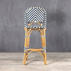 Kanso | Apollo 73 Barstool Black / White | open base | Set Collection