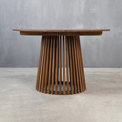 Slow | Ikebana 120 Dining Table Τeak | Mesas comedor | Set Collection