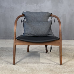 Classics | The Tokyo Lounge Armchair Walnut | Poltrone | Set Collection