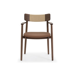 Classics | Connect Dining Armchair Walnut | Fauteuils | Set Collection