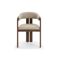 Classics | Roma Dining Armchair Walnut | Sillones | Set Collection