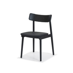 Classics | Connect Dining Chair Black | Stühle | Set Collection