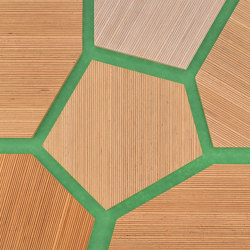 Plexwood - Beech Green 68 | Wood panels | Plexwood