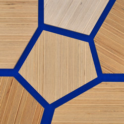 Plexwood - Birke Blue 59 | Holz Platten | Plexwood