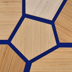 Plexwood - Bouleau Blue 60 | Wood tiles | Plexwood