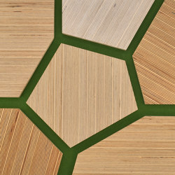 Plexwood - Birke Green 79 | Holz Platten | Plexwood