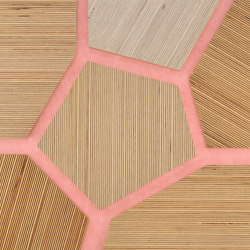 Plexwood - Birke Pink 65 | Holz Platten | Plexwood