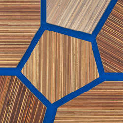 Plexwood - Meranti Blue 54 | Holz Platten | Plexwood