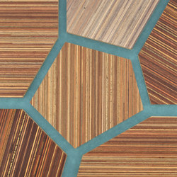 Plexwood - Meranti Blue 57 | Holz Platten | Plexwood