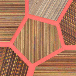 Plexwood - Meranti Pink 27 | Wood tiles | Plexwood