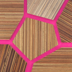 Plexwood - Meranti Pink 72 | Wood tiles | Plexwood