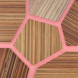 Plexwood - Meranti Pink 76 | Holz Platten | Plexwood