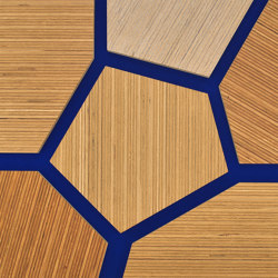 Plexwood - Eiche Blue 60 | Holz Platten | Plexwood