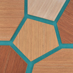 Plexwood - Okoumé Blue 52 | Holz Platten | Plexwood