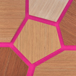 Plexwood - Okoumé Pink 72 | Holz Platten | Plexwood