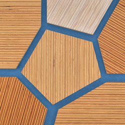 Plexwood - Kiefer/Okoumé Blue 58 | Holz Platten | Plexwood