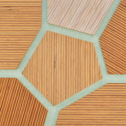 Plexwood - Pine/Ocoumé Blue 82 | Wood panels | Plexwood