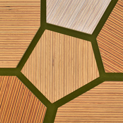 Plexwood - Pine/Ocoumé Green 14 | Wood tiles | Plexwood