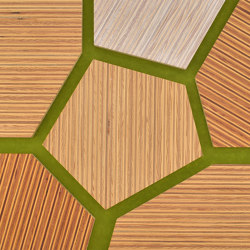 Plexwood - Pin/Okoumé Green 43 | Wood tiles | Plexwood