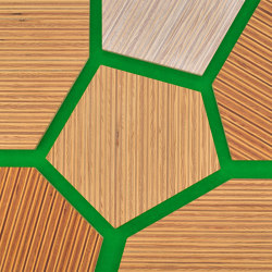 Plexwood - Pin/Okoumé Green 44 | Wood tiles | Plexwood