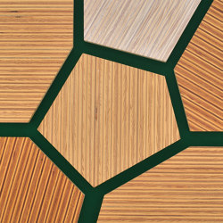 Plexwood - Pine/Ocoumé Green 46 | Pannelli legno | Plexwood