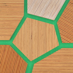 Plexwood - Pine/Ocoumé Green 49 | Holz Platten | Plexwood