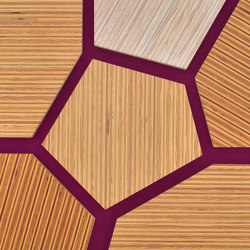 Plexwood - Pino/Okoumé Pink 29 | Wood tiles | Plexwood