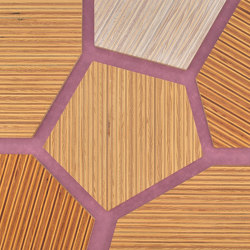 Plexwood - Pino/Okoumé Pink 31 | Wood tiles | Plexwood