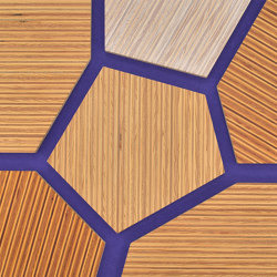 Plexwood - Pino/Okoumé Pink 61 | Wood tiles | Plexwood