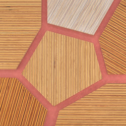 Plexwood - Kiefer/Okoumé Pink 84 | Wood tiles | Plexwood