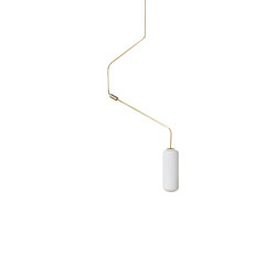 Ventus pendant brass form 2 | Lámparas de suspensión | Frama