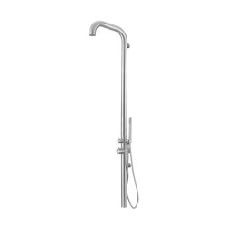 Beach House | Wall Mounted Outdoor Shower Column | Robinetterie de douche | BAGNODESIGN