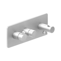 Beach House | Thermostatic 3 Outlet Shower Mixer with Wall Outlet | Shower controls | BAGNODESIGN