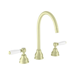 Classic | 3 Hole Deck Mounted Basin Mixer | Wash basin taps | BAGNODESIGN