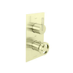 Nara | Trim Part For Concealed Shower Mixer | Rubinetteria doccia | BAGNODESIGN