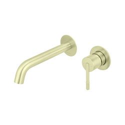 Nara | Wall Mounted Trim Part for Concealed 2 Hole Basin Mixer | Wash basin taps | BAGNODESIGN