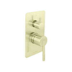 Nara | Trim Part For Concealed Bath Shower Mixer with Diverter | Shower controls | BAGNODESIGN