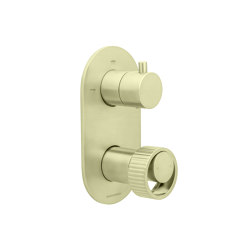 Orology | Trim Part For Concealed Shower Mixer with 3 Way Diverter | Rubinetteria doccia | BAGNODESIGN