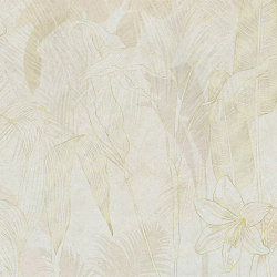 Gold Flowers Light | Carta parati / tappezzeria | k'moor